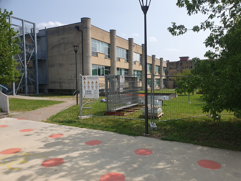 facciata esterna Istituto Vivaldi di Bovezzo