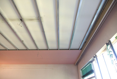 Controsoffitto antisfondellamento