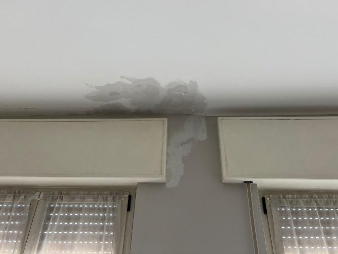 macchie di umidità in corrispondenza dei ponti termici