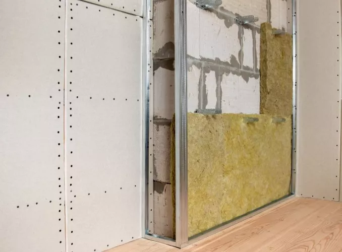Contropareti in cartongesso: isolamento termico e acustico su muro esistente